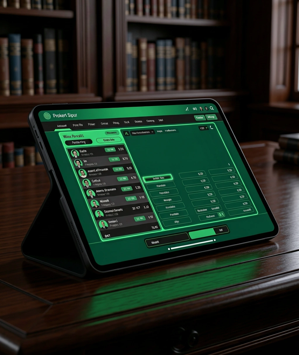 Mobile Poker Client Interface